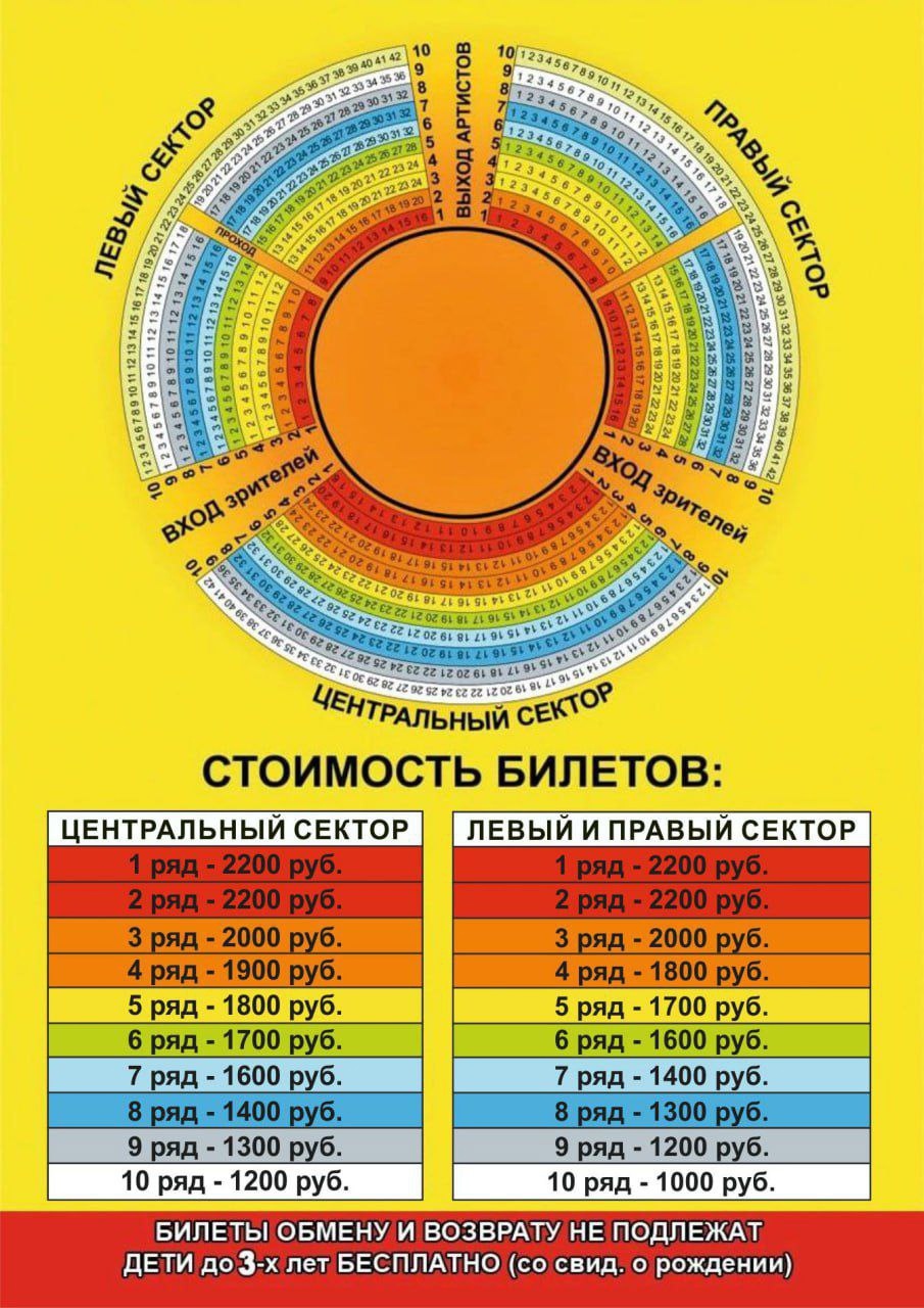 Билеты В Цирк Новосибирск Купить Цена